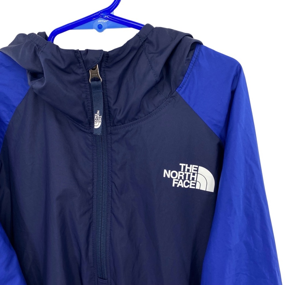 The North Face Windfall Colorblock Windbreaker Jacket Youth Large - Picture 2 of 9